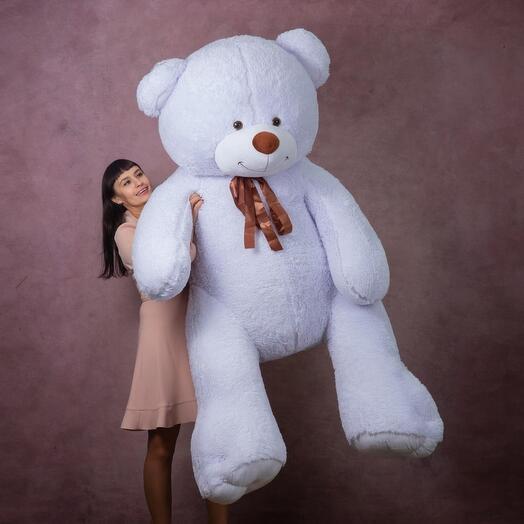 Мишка белый (220 см) шт