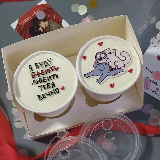 Cake to go "буду любить"