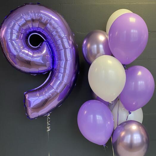 Цифра и букет из 7 🎈