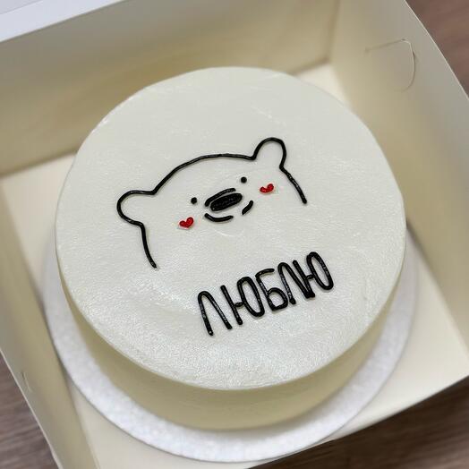 Бенто-торт MAXI «люблю»