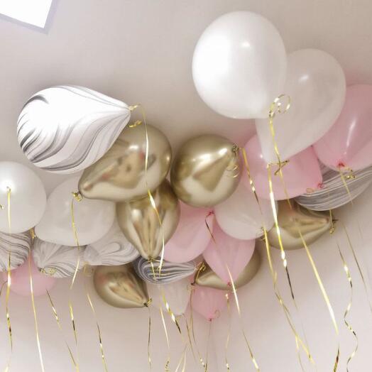 Сет из шаров "Праздничные» 15 шт