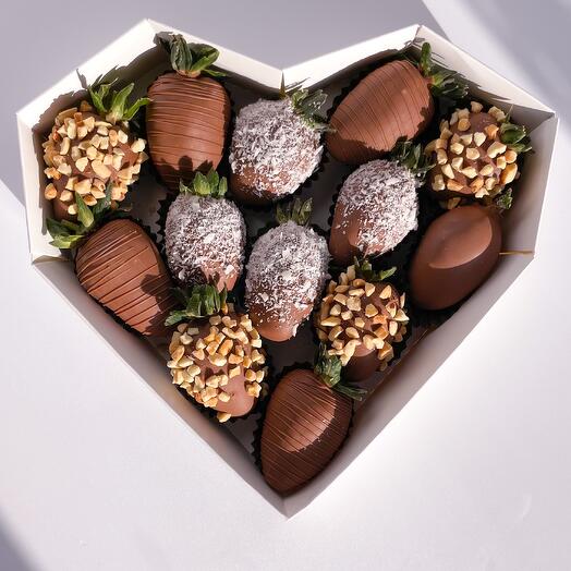 Клубника в шоколаде "Валентинка"