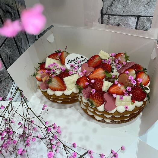 Медовая цифра «8» на 8 марта