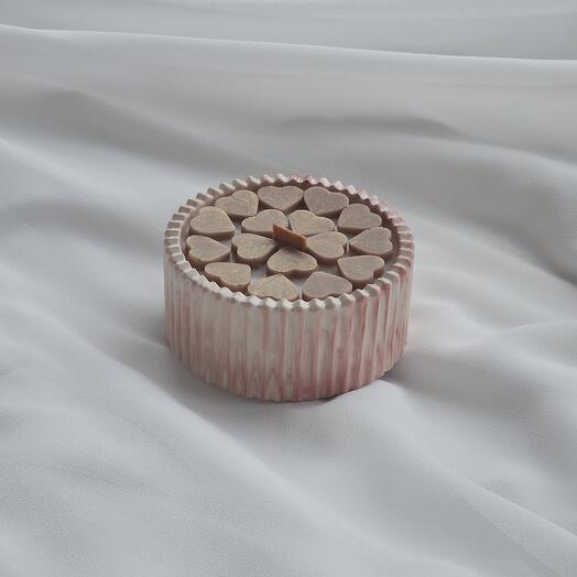 Мамин какао ~ ароматическая свеча ~ многогранник