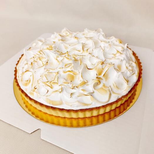 Лимонный тарт. Песочный тарт с меренгой