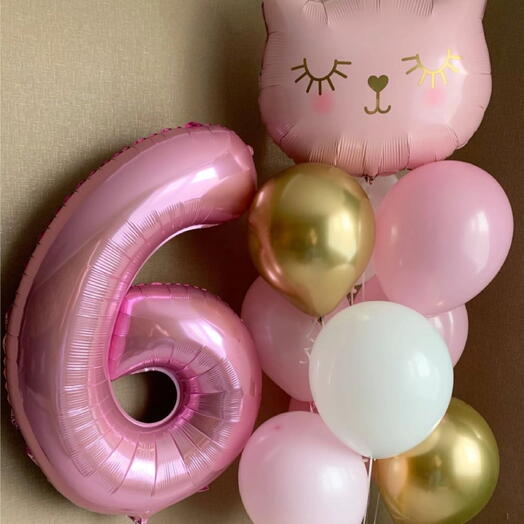 Girl Balloon Set