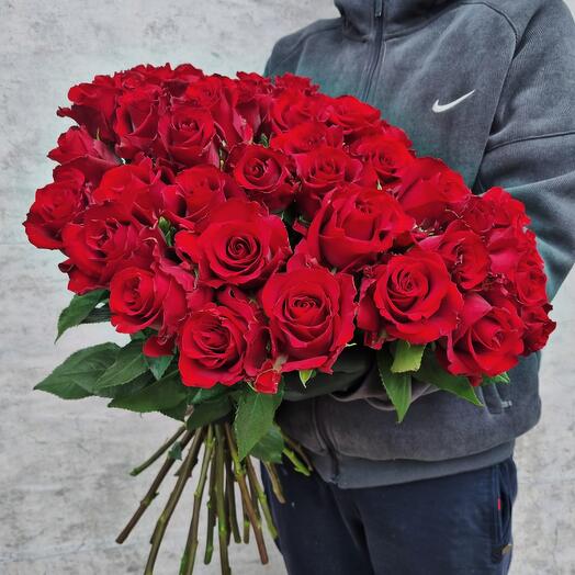51 красная роза 🌹