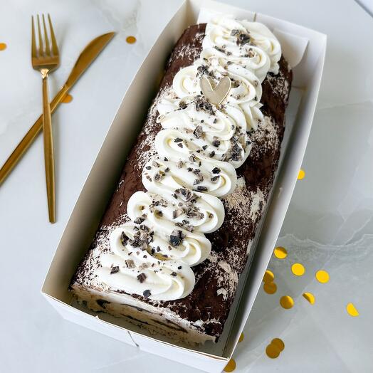 Меренговый рулет тирамису