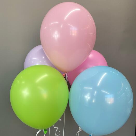 Шары латексные 5 штук