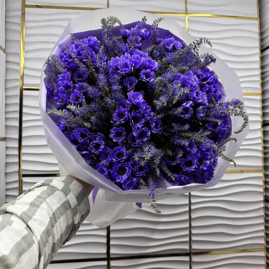 Сантини ( хризантема ) лавандовый 💜💙