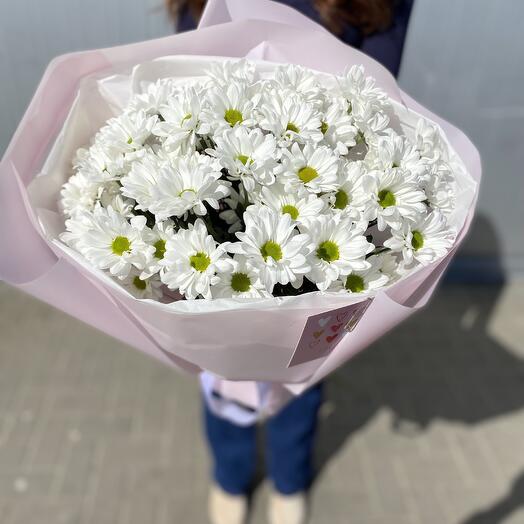 Букет хризантем бакарди