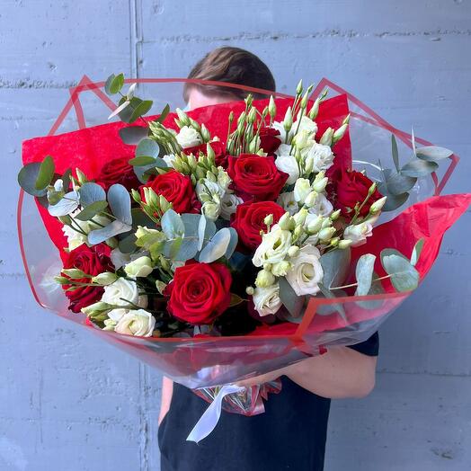 Blumenstrauss "Rote Zeile"