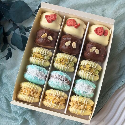 Премиум набор ассорти макарон