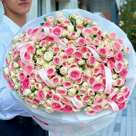 Кустовая роза 51