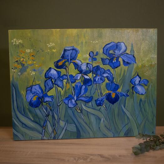 "Ирисы" Колчина Лариса