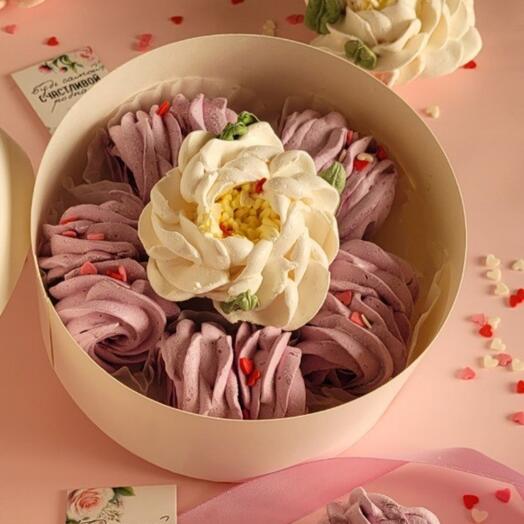 Набор зефирных завитков в подарок, на день рождения, праздник