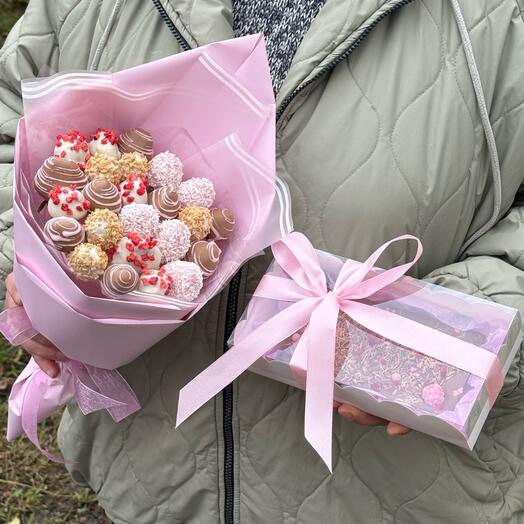 Комбо клубника+ шоколадка🥳