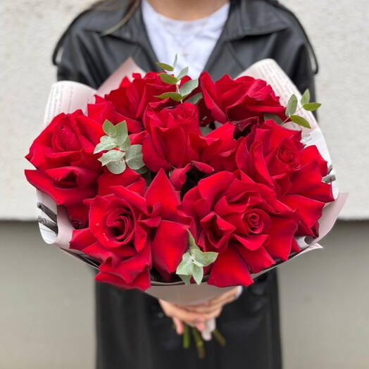 Букет из 7 французских роз 💕