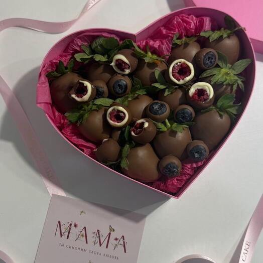 Клубника в шоколаде маме