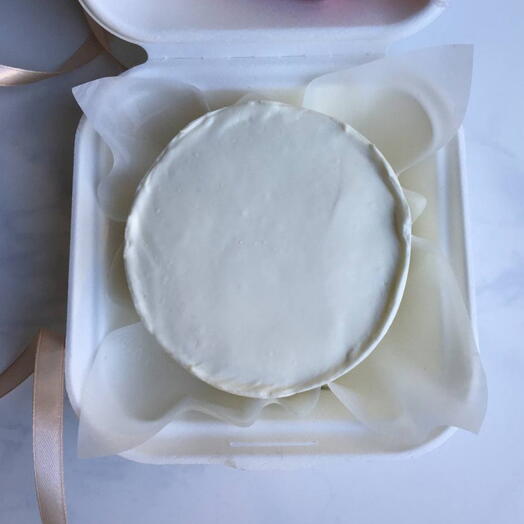 Бенто торт "Белый холст"