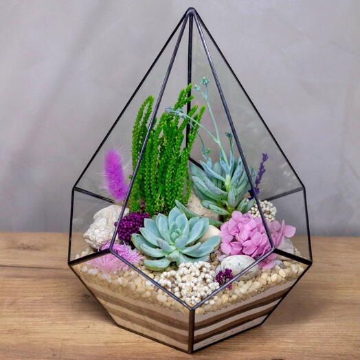 Флорариум L Нежная капля