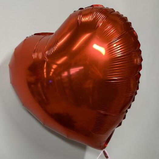 🎈Шар фольгированный сердце красный