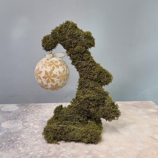 Ёлочка из стабилизированного мха