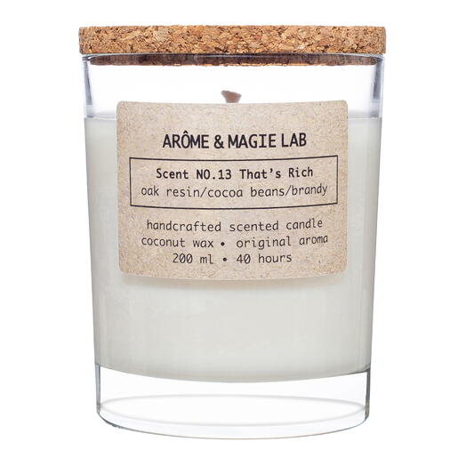 Свеча Scent NO.13 That s Rich (Дуб и Вермут) AROME MAGIE LAB ароматическая, 200 мл, кокосовый воск
