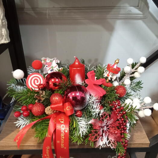 Новогодняя композиция 34