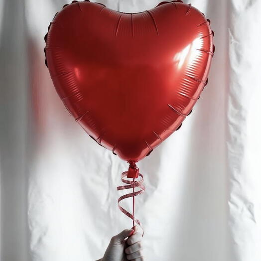 Сердечко красное