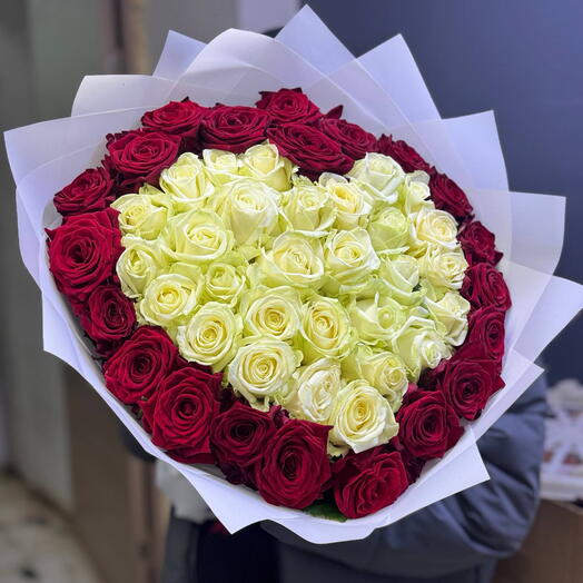 51 Роза сердце