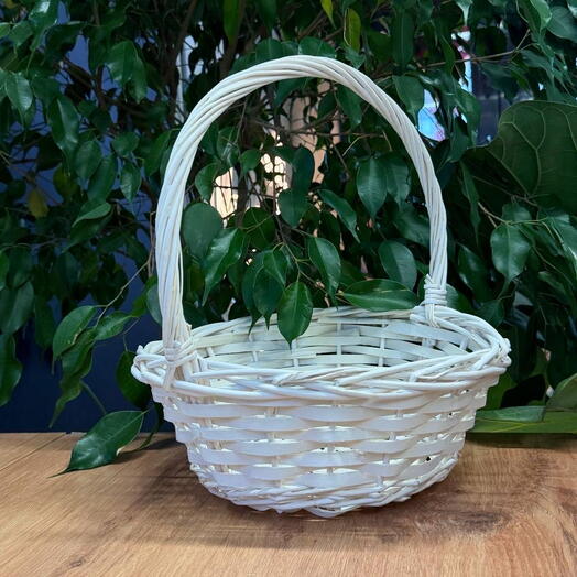 Корзина плетенная интерьерная средняя 🧺