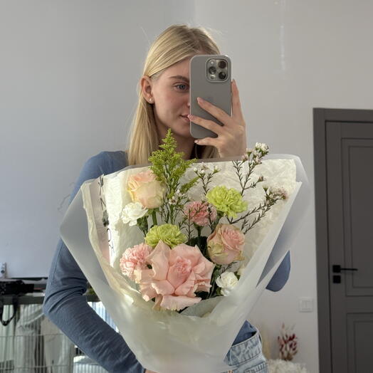Bouquet of roses "Spring Mood"