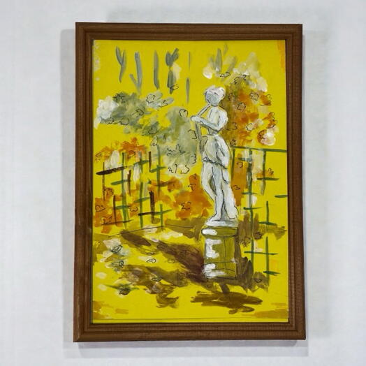 Картина подарочная «Аллея летнего сада в Санкт-Петербурге» (рамка в подарок)