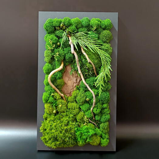 Панно декоративное на стену 20х35см