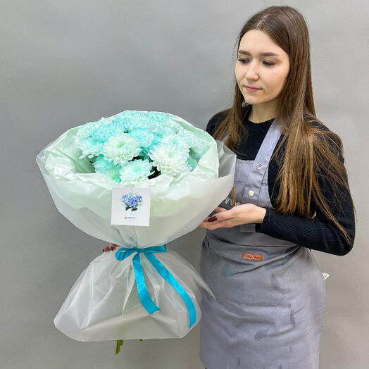 Букет "Бирюзовая мечта"