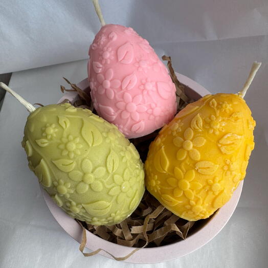 Подарочный набор пасхальных свечей