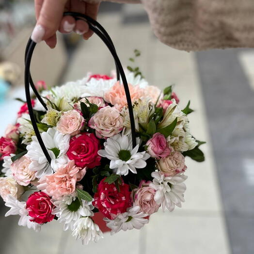 Цветы в коробке 19
