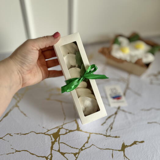 Мини презент коллеге,другу,парню на 23 февраля,зефирные пельмени