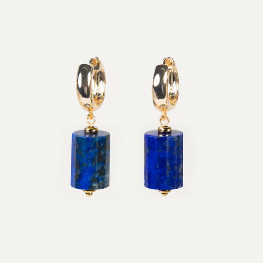 Серьги Нисса Лазурит 14K (EAR1150)