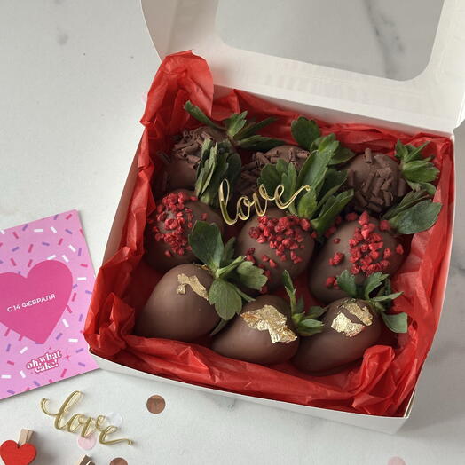 Клубника в шоколаде 9 шт