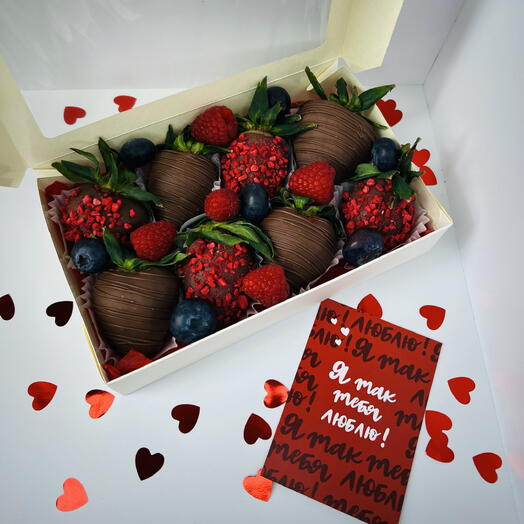 Клубника в шоколаде 🍓