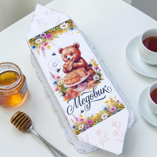 Торт конфетка "Медовик"