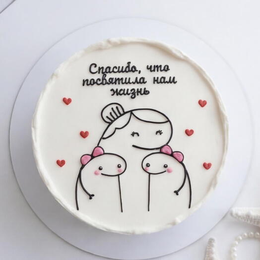 Бенто торт на День матери / маме на день рождения (500гр.)