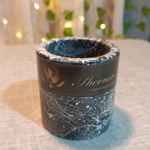 Подстаканник серо, черно, белый