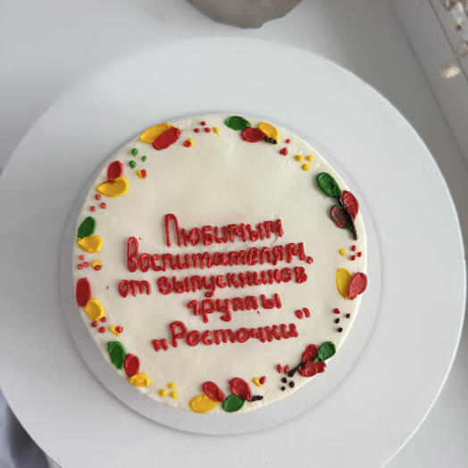 Бенто торт для воспитателя
