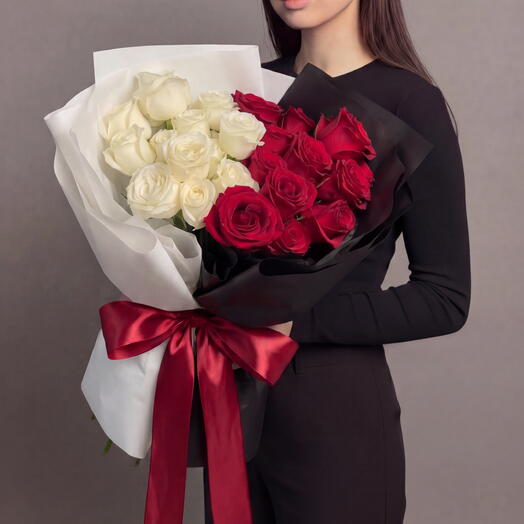 Инь Янь ️ 23 розы ХИТ