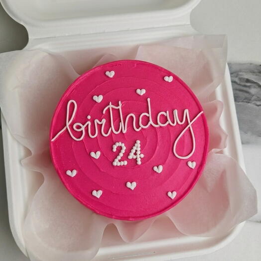 Мини-торт (Бенто) на день рождения, happy birthday