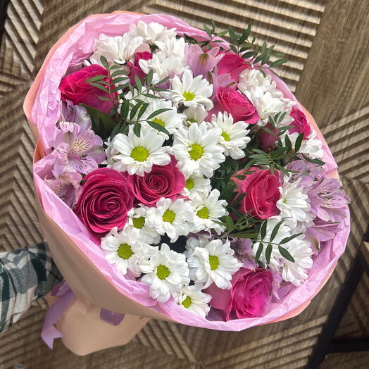 Авторский стойкий и яркий букет для той самой 💕