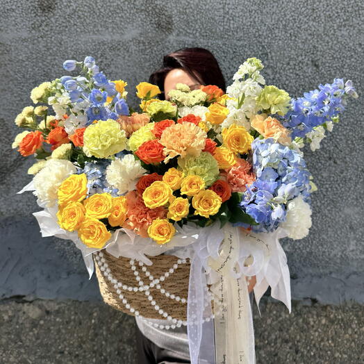 Корзина Дофаминовая 🌸🌼🪻акция!!! -20%